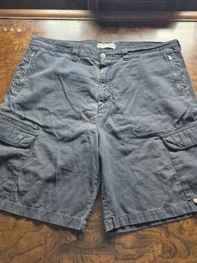 Tony Hawk Men's Cargo Shorts in Slate Blue